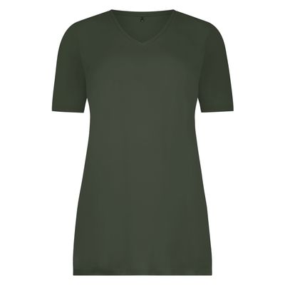 Plus Basics Top SS - Light, khaki