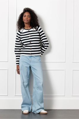 Studio Anneloes Lexie denim trousers, light jeans blue