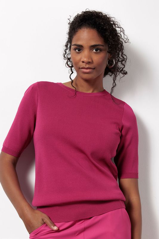 Studio Anneloes Lana ssl pullover, cerise