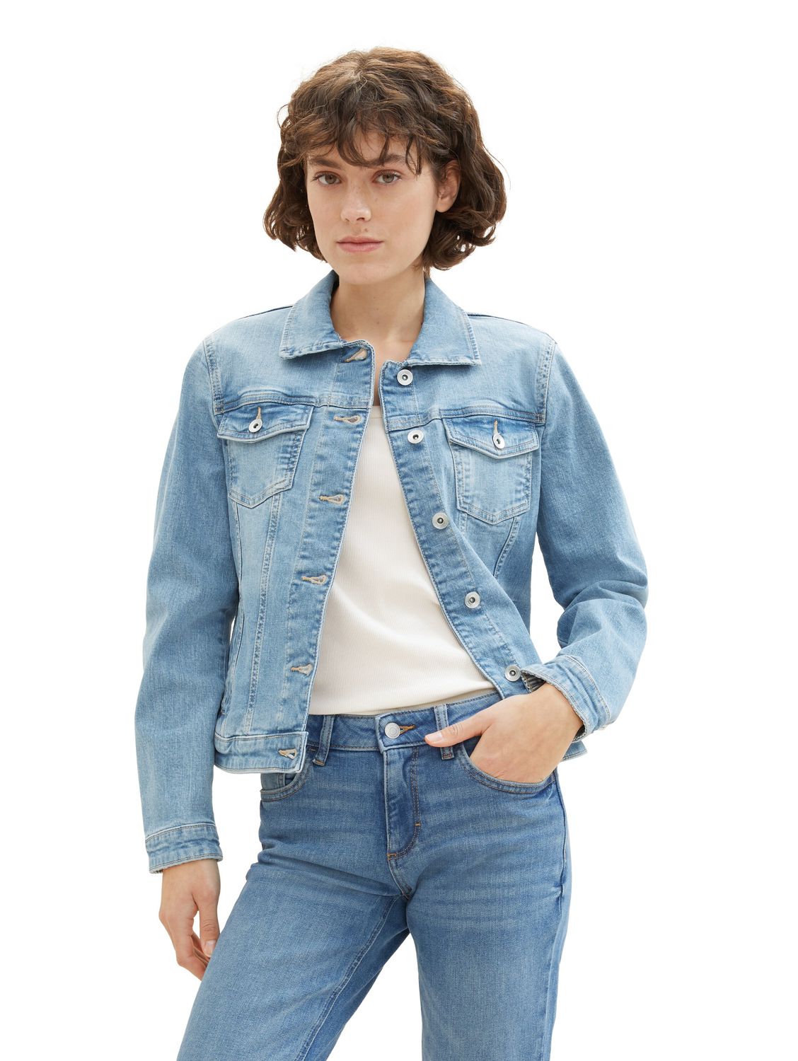 Tom Tailor Denim jack, Light Stone Blue Den