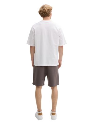 Tom Tailor Relaxed fit jogger sweatshort, Pavement Grey