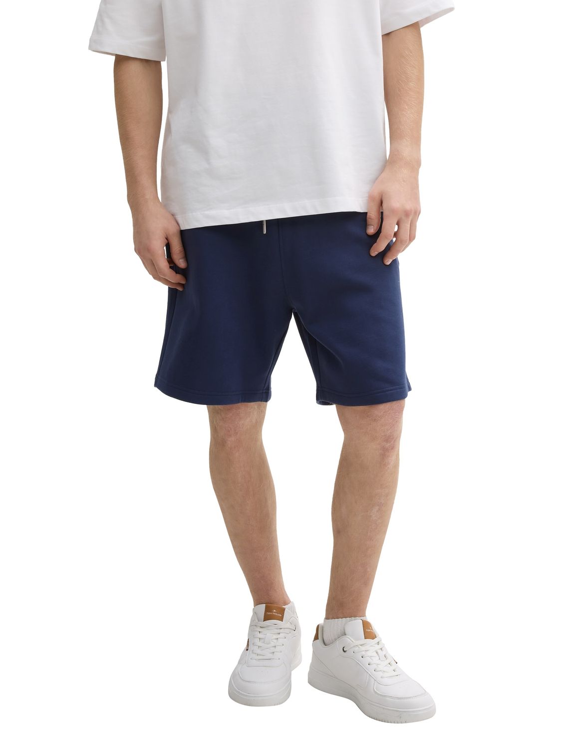 Tom Tailor Relaxed fit jogger sweatshort, dark blueberry