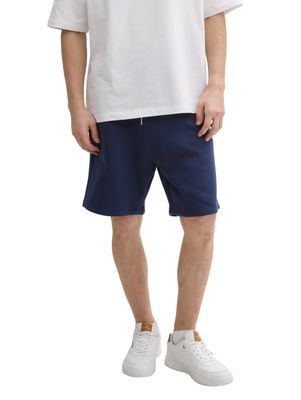 Tom Tailor Relaxed fit jogger sweatshort, dark blueberry