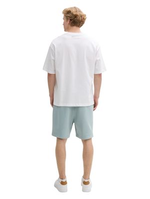 Tom Tailor Relaxed fit jogger sweatshort, light ice blue