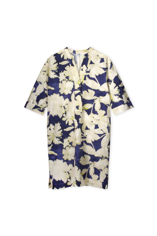 Kyra Print Wyna, indigo blue