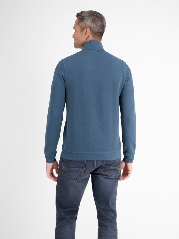 Lerros effen sweatpak, crispy blue