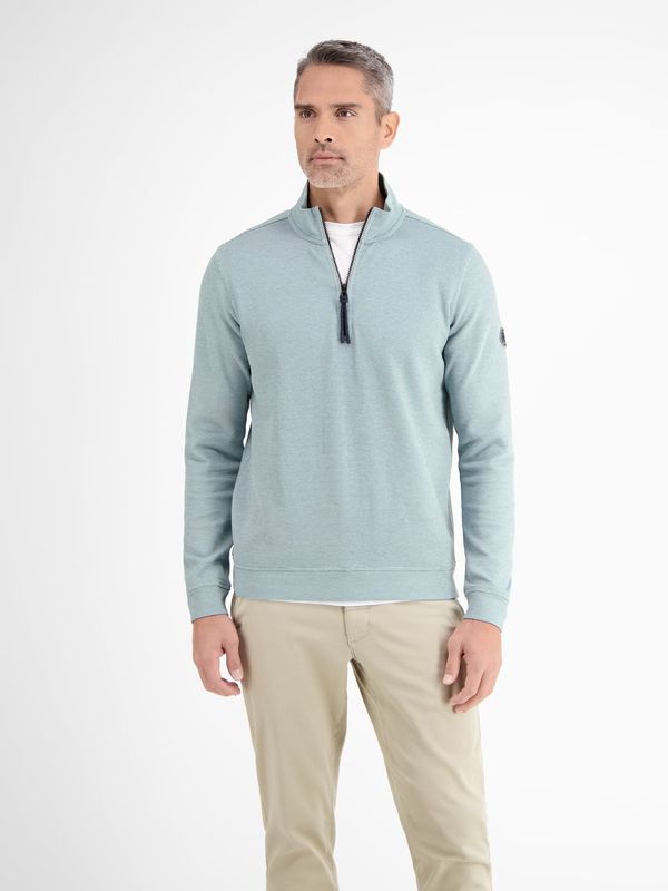 Lerros effen sweatpak, cloud blue