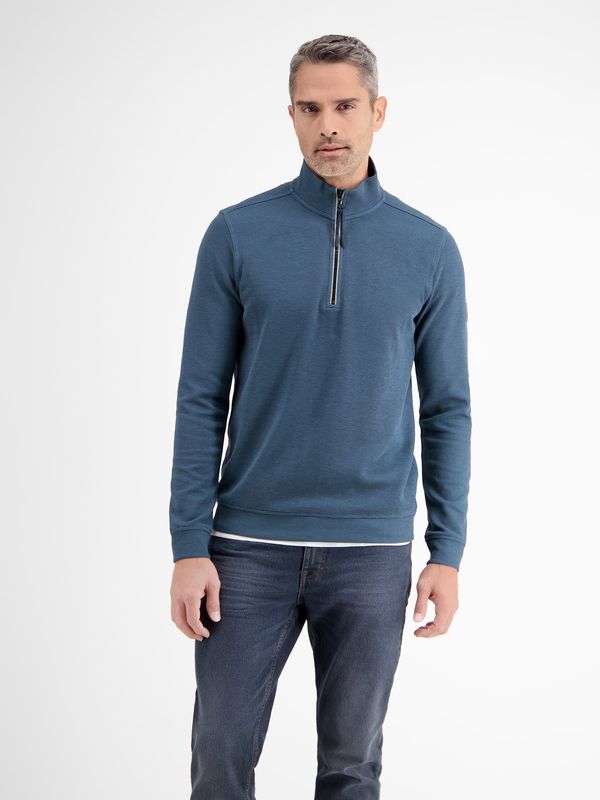 Lerros effen sweatpak, crispy blue