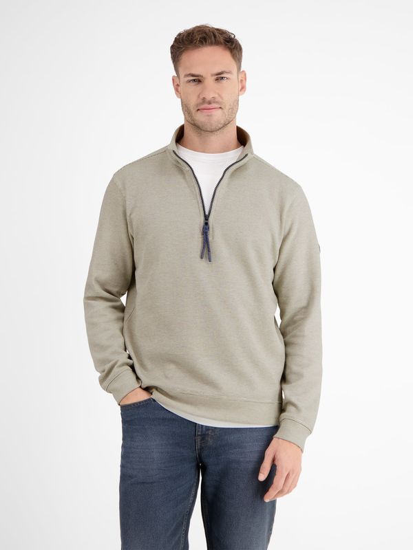 Lerros effen sweatpak, bone white