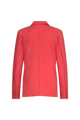 Studio Anneloes Bria bonded blazer, coral red