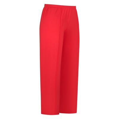 Plus Basic Pants Wide, red