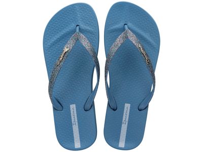 Ipanema Anatomic Lolita, blue/glitter