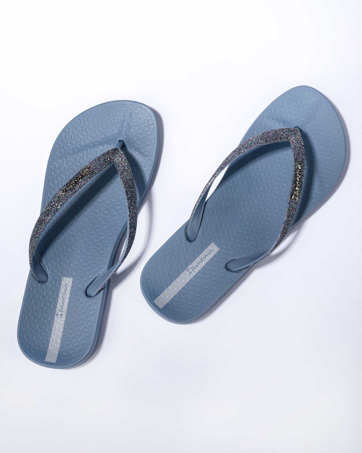 Ipanema Anatomic Lolita, blue/glitter