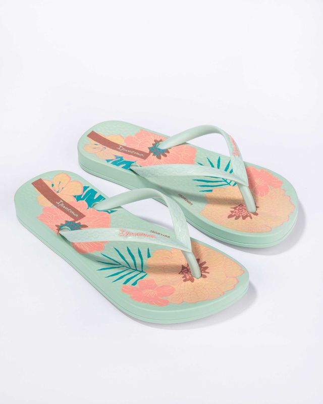 Ipanema Anatomic Temas Kids, Green/Yellow