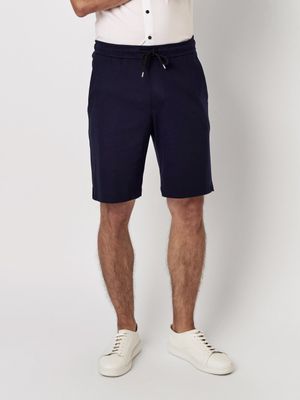 Desoto short, solid dark navy