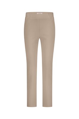 Studio Anneloes Anne bonded trousers, latte