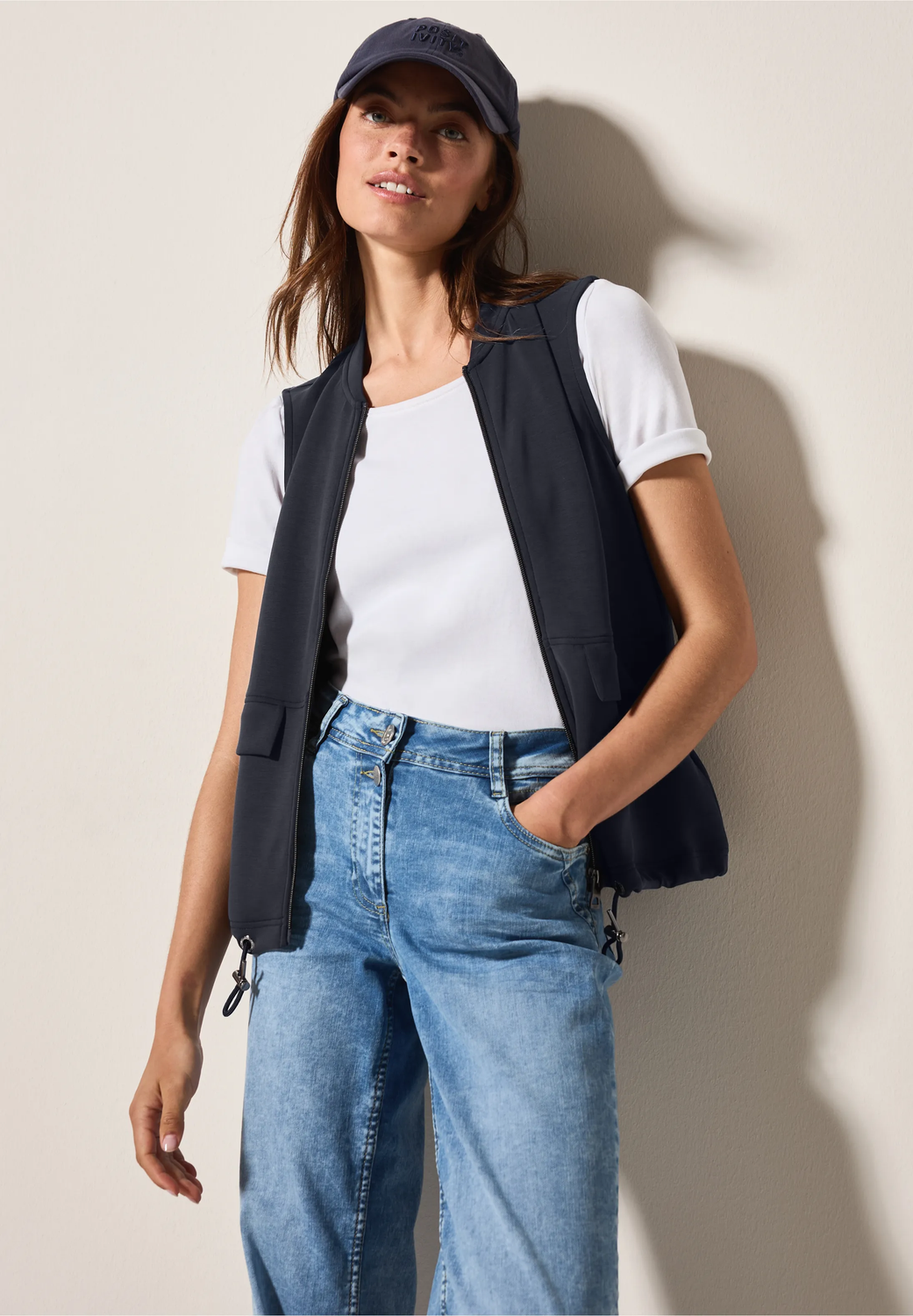 Cecil zacht vest, universal blue