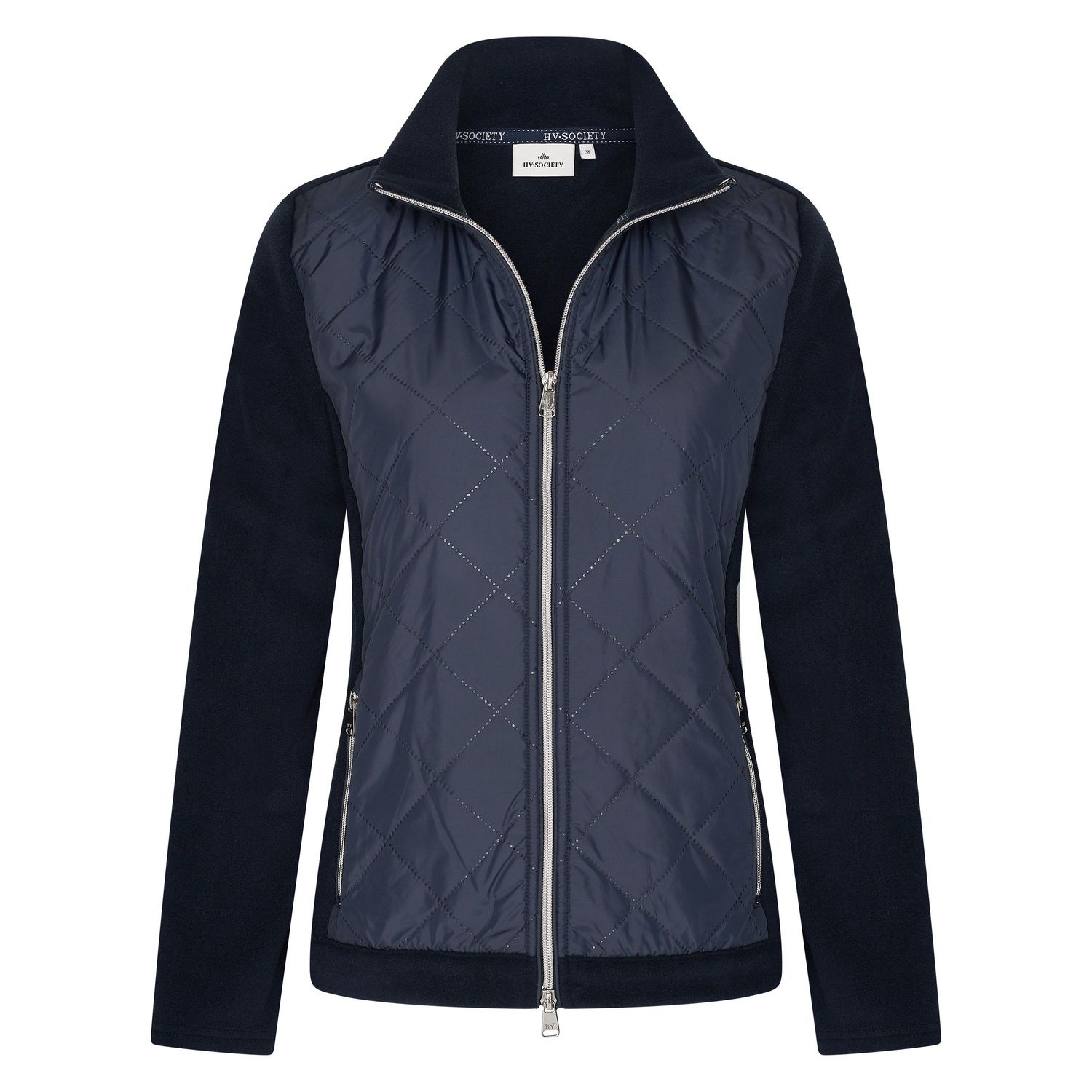 HV Society Fleece jacket Denise, Navy