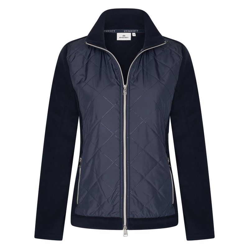 HV Society Fleece jacket Denise, Navy