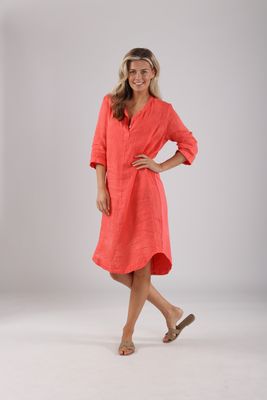 Nukus Kate Dress Mix, Coral