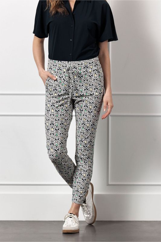 Studio Anneloes Startup flower trousers, multi color