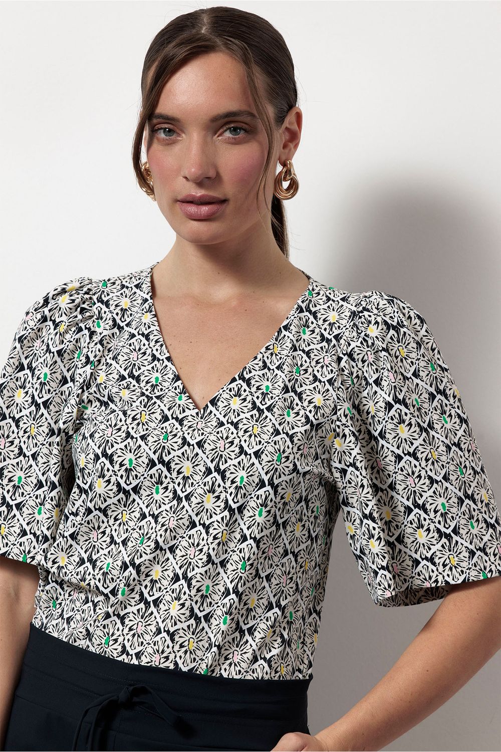 Studio Anneloes Les flower top, multi color