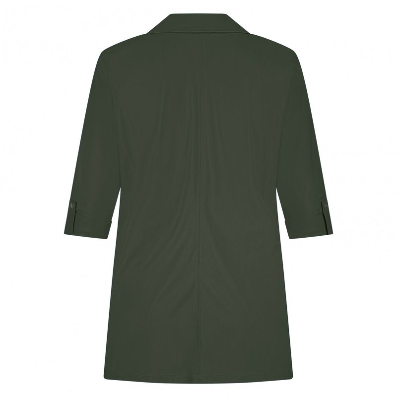 Plus Basic Blazer Roll-Up, khaki