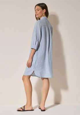 Cecil chambray jurk, chambray forever blue