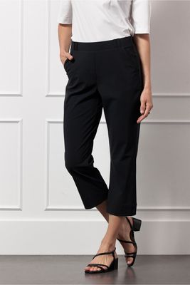 Studia Anneloes Anne capri trousers, black