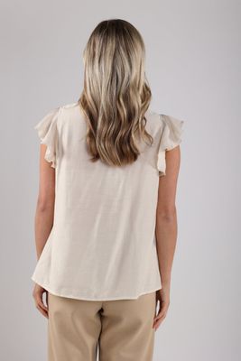 Nukus Aurora Top, Light Sand