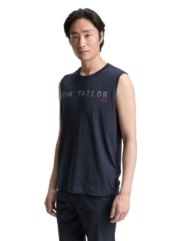 Tom Tailor tanktop, Sky Captain Blue