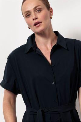 Studio Anneloes Louna blouse dress, dark blue