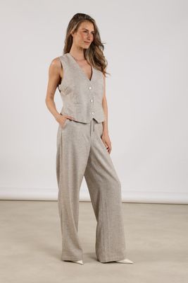 Nukus Vera Pants Strass, Sand