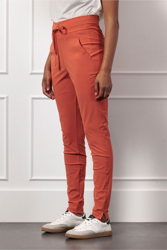 Studio Anneloes Stairdown trousers, ginger spice