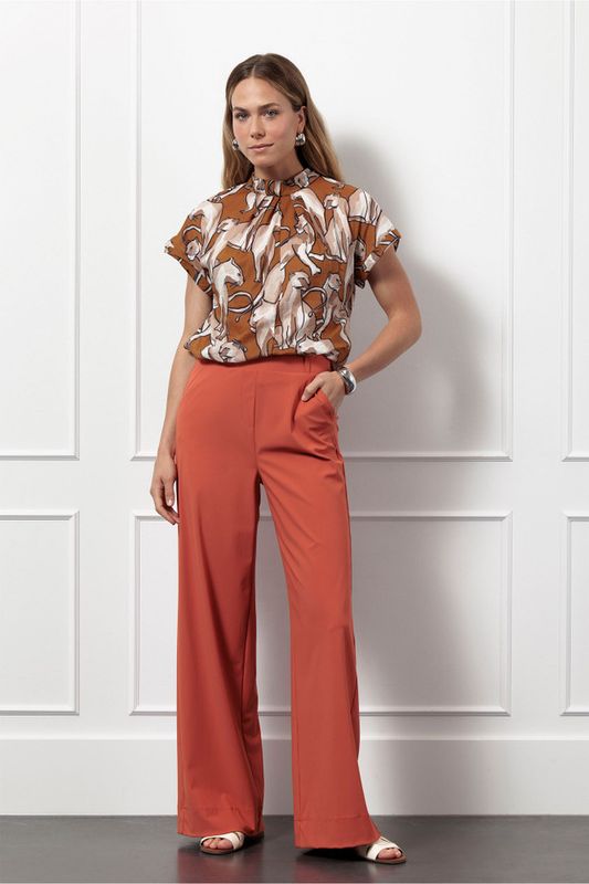 Studio Anneloes Lexie trousers, ginger spice