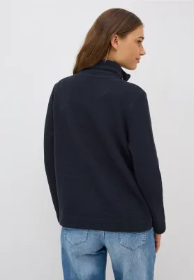 Cecil Ottoman T-Shirtjacket, urban dark blue