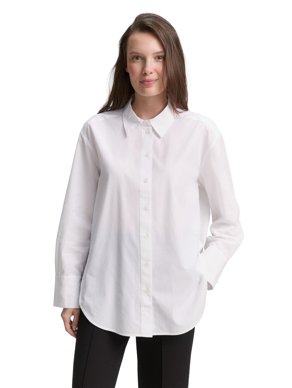 Tom Tailor poplin blouse, White