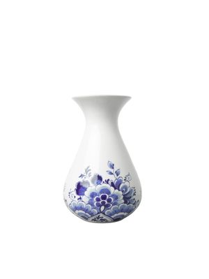 Heinen Vaasje bloem, delfts blauw