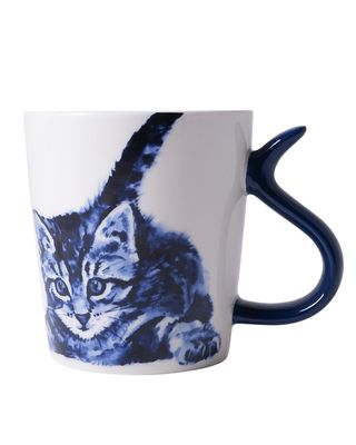 Heinen Mok Kattenstaart - Speels - Keramiek - 300 ml