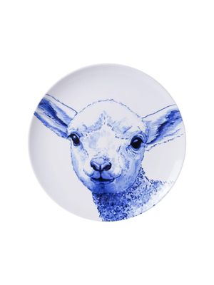 Heinen Wandbord Lammetje, delfts blauw