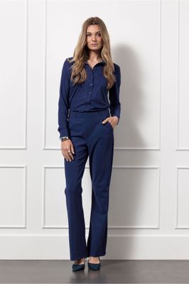 Studio Anneloes Poppy Blouse, ink blue