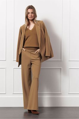 Studio Anneloes Linay 3/4 sleeve pullover, caramel