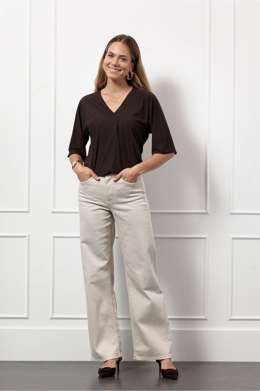 Studio Anneloes Marly top, espresso