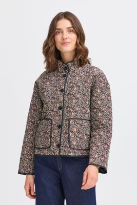 Fransa Claudine jas, black non paisley