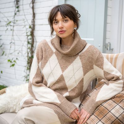 HV Society Pullover Miya, Light Taupe