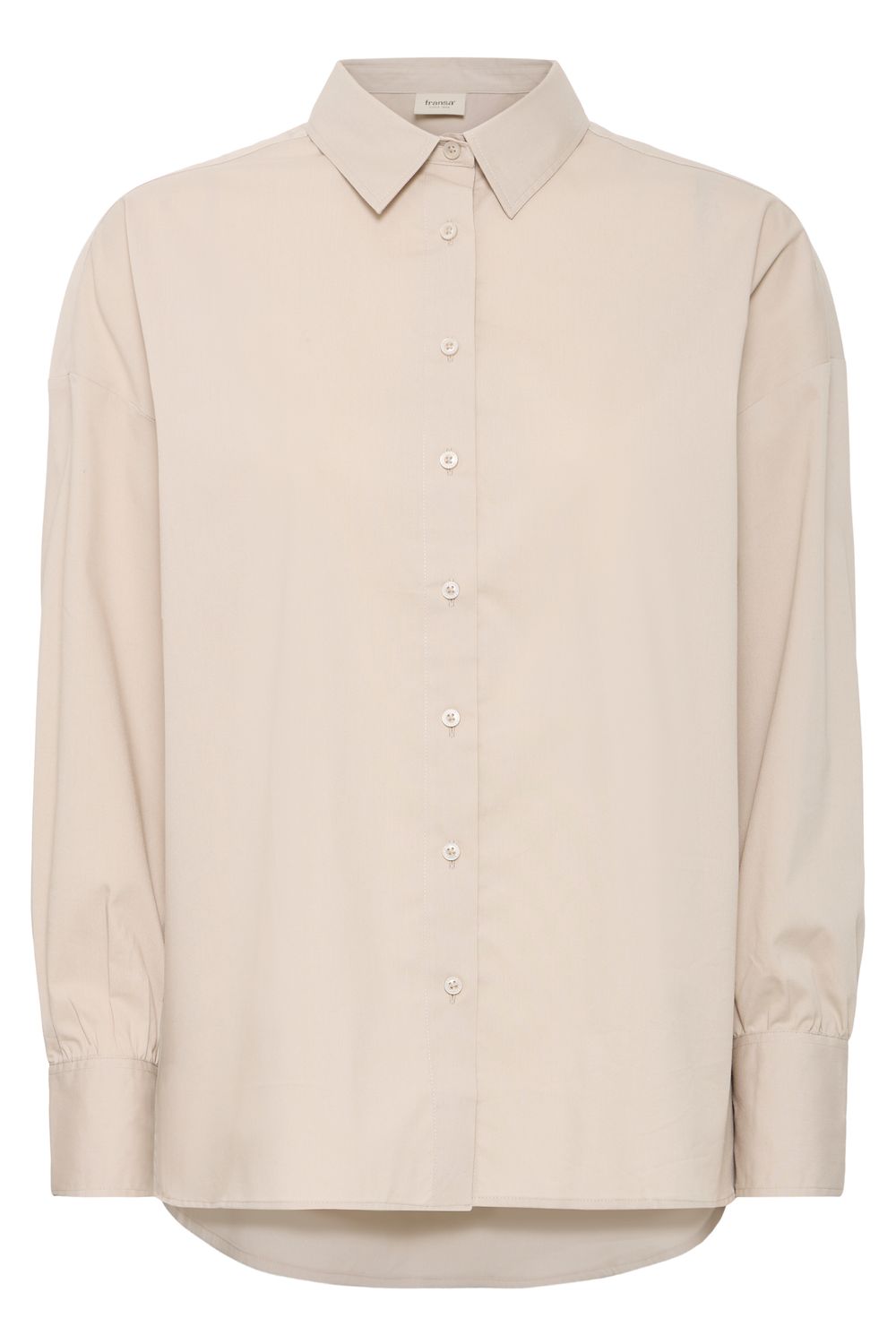 Fransa blouse, Feather Gray