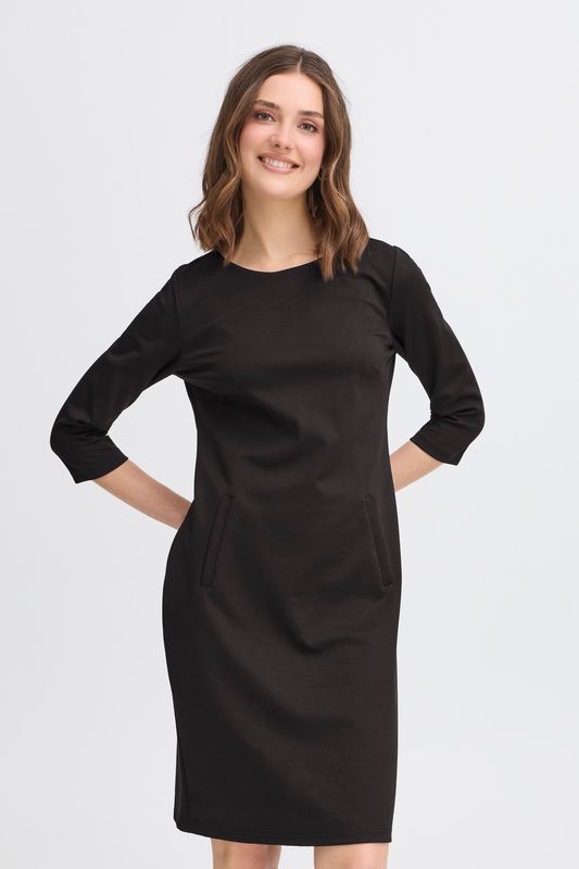Fransa dress, black