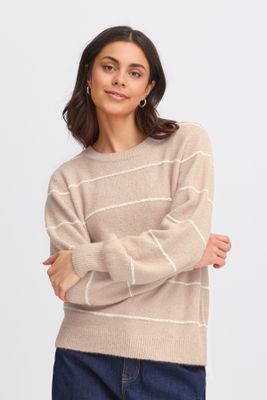 Fransa pullover, Feather Gray mix