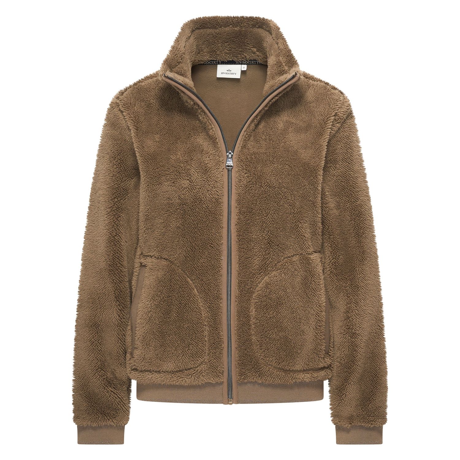 HV Society Cardigan Deidre, Dark Taupe