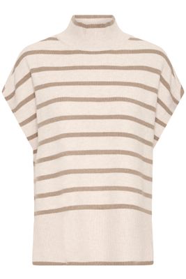Fransa FRBITTE PO 1:Knit, Desert Taupe mix